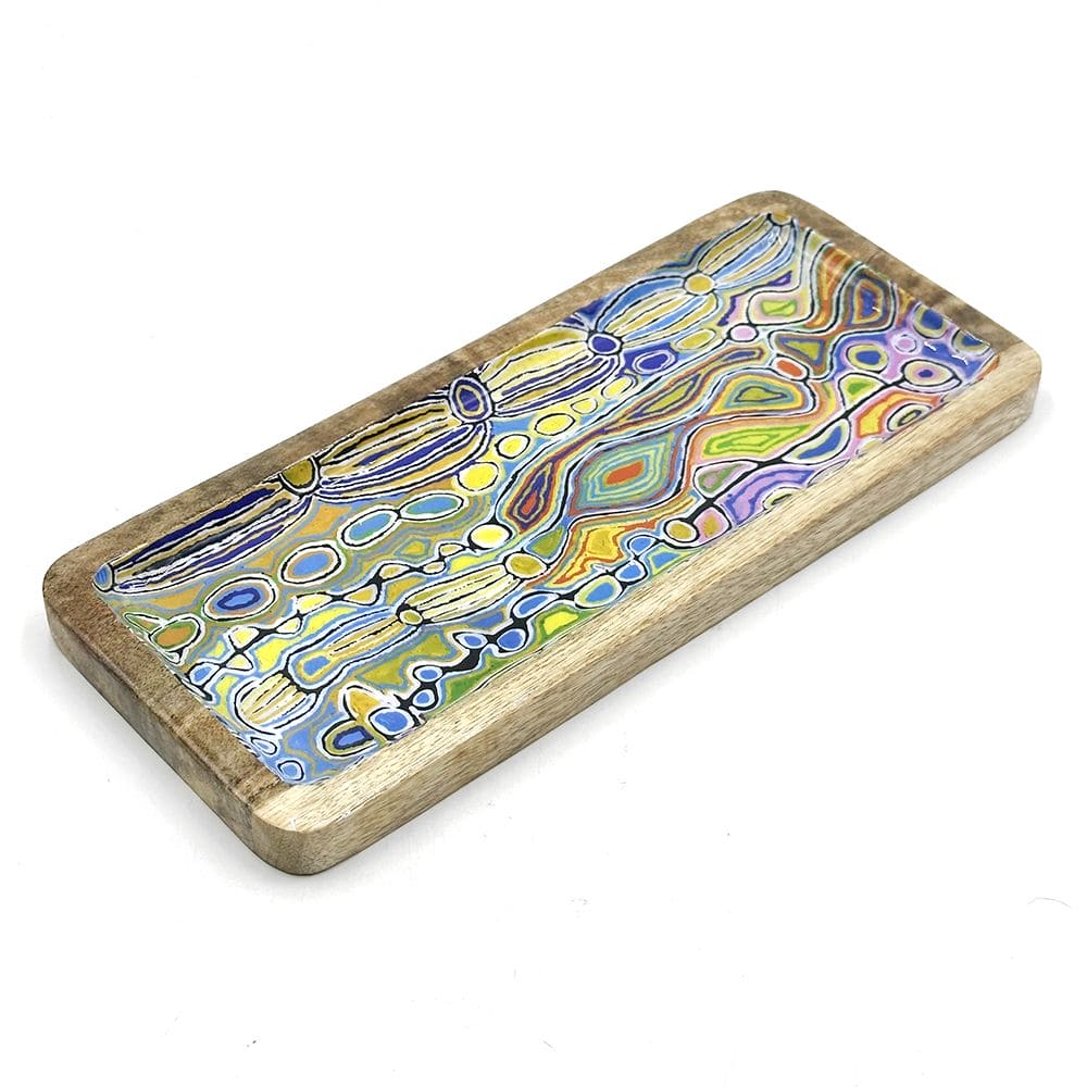 Rectangular Wooden Trays - Indigenous Designs