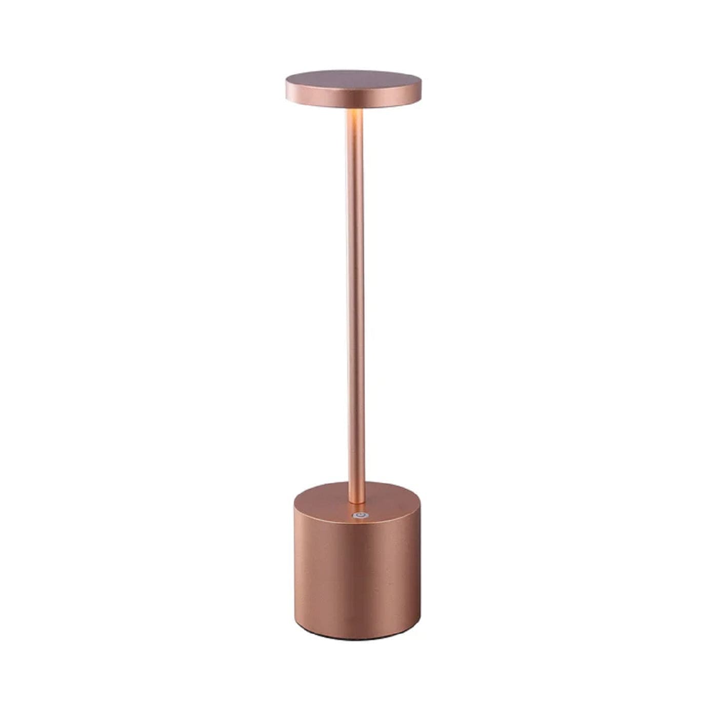 Rechargeable table lamp - copper