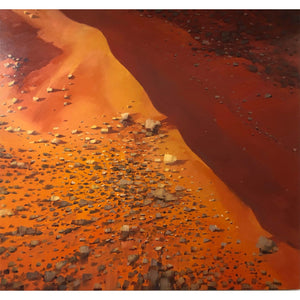 Simpson Desert - original artwork by Hans Van Vlodrop