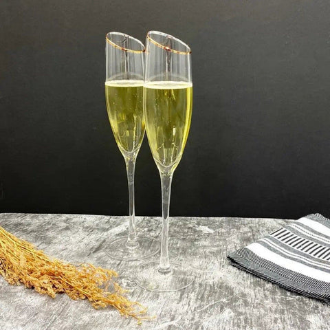 Stemmed Champagne Flutes